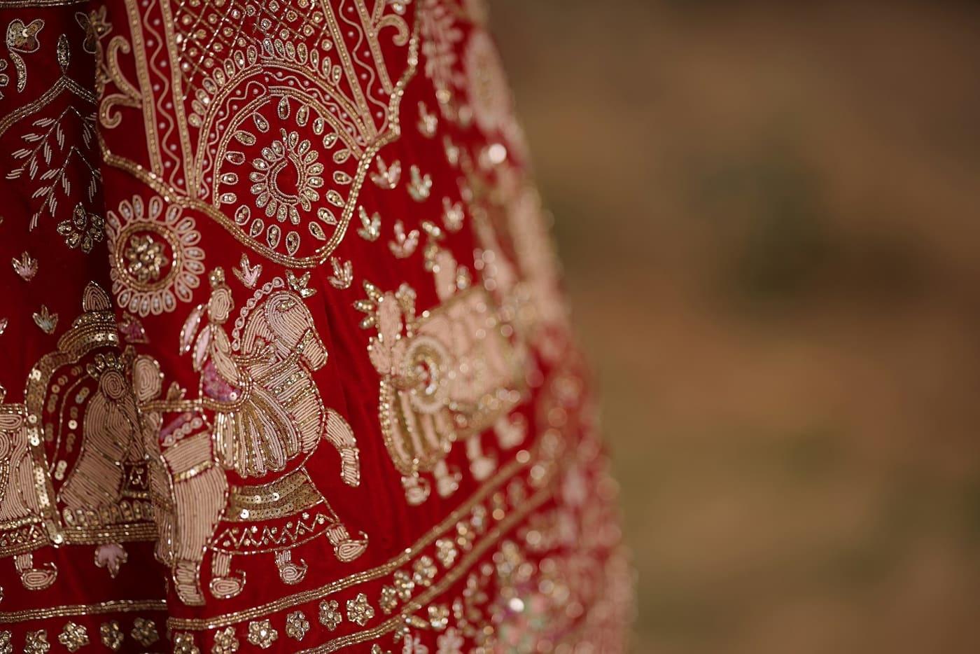 Motifs inspired by royal textiles
